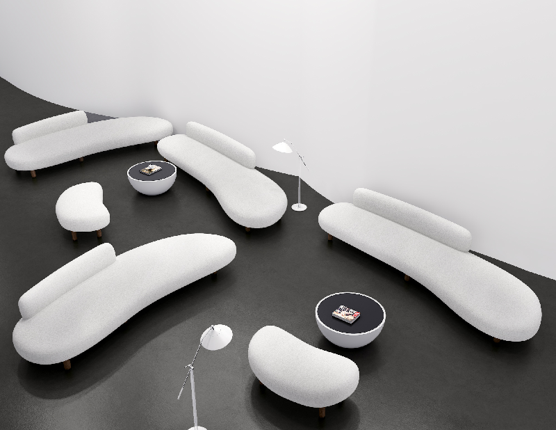 Modern Irregular-shaped Sofa
