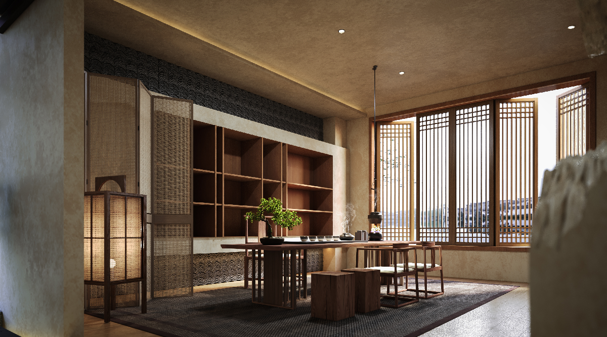 Modern Tea Room