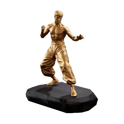 Sculpture Modern Bruce Lee figure 