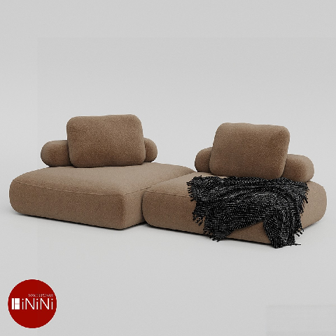Modern Three-seater Sofa