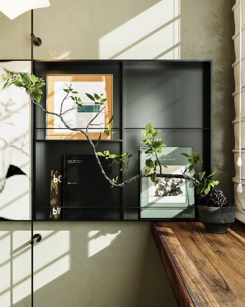 Modern Potted Plant