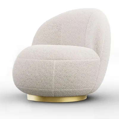 Contemporary Single Sofa 3d model