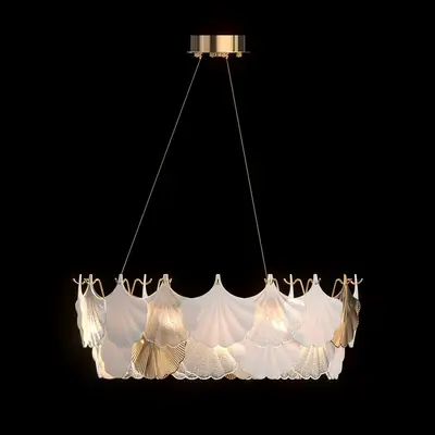 Contemporary Pendant Light 3d model