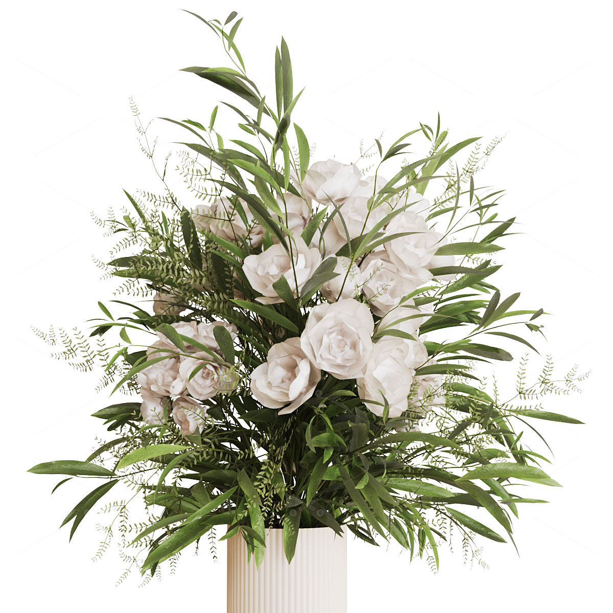 Vases & Floral Arrangements 3D Models 2