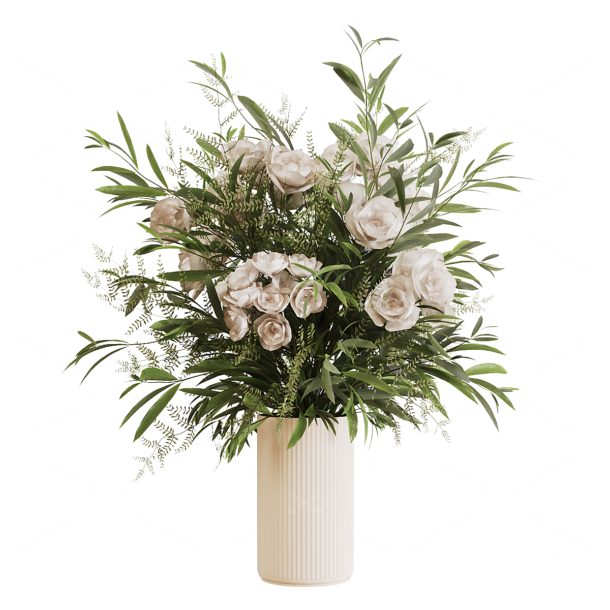 Vases & Floral Arrangements 3D Models 3