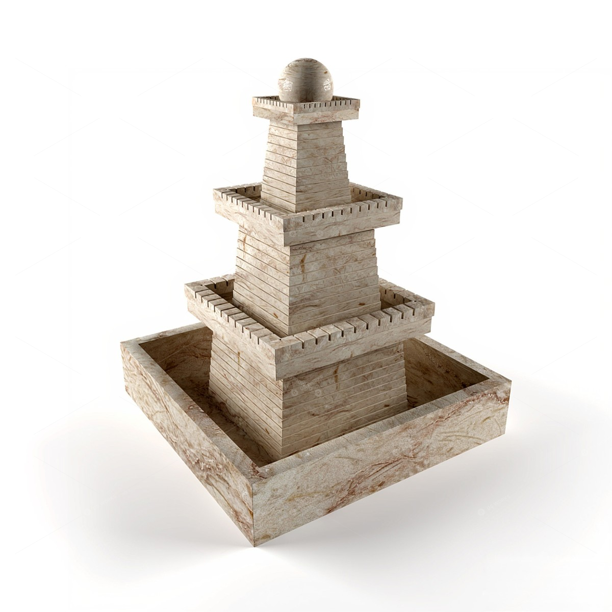 Landscape Ornaments 3D Models