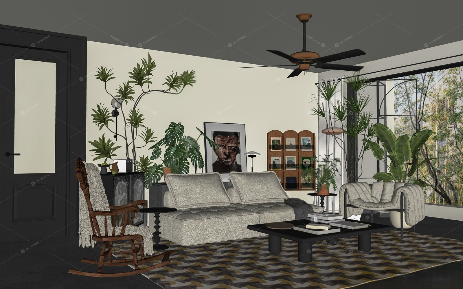 Living Rooms 3D Models 2