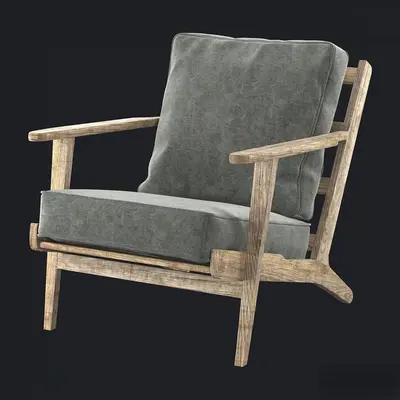 Wooden Armchair