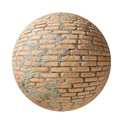 Wall Tile Solid Old Red Brick Wall