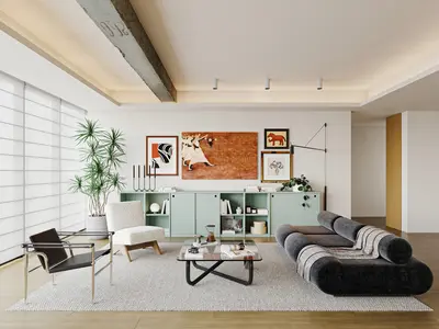 Scandinavian Home Living Room