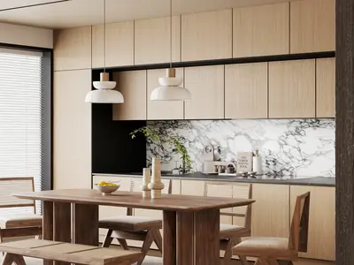 Modern Dining Room (Home)