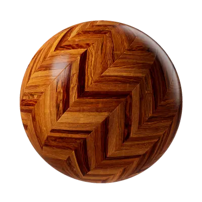 Rufous Herringbone Solid Wood Floor