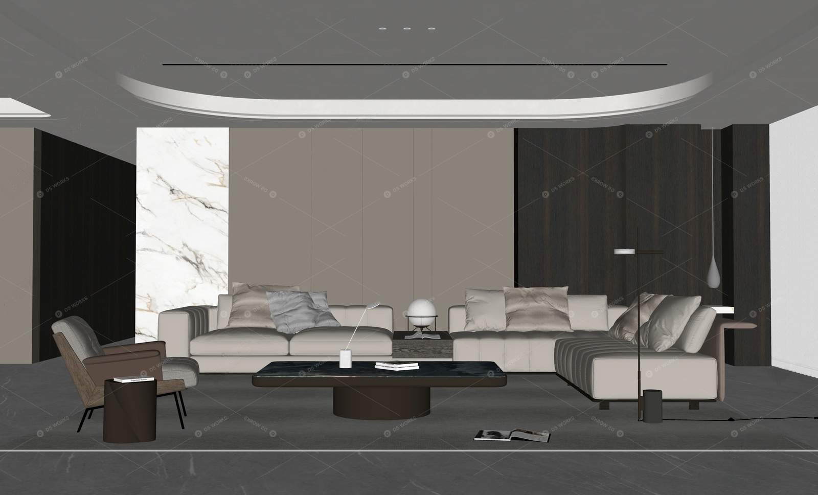 Living Rooms 3D Models 2