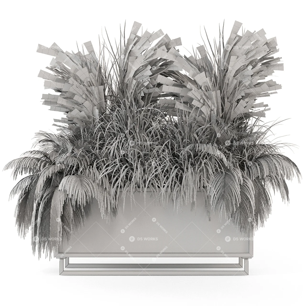 Flower Box 3d model thumbnail 2