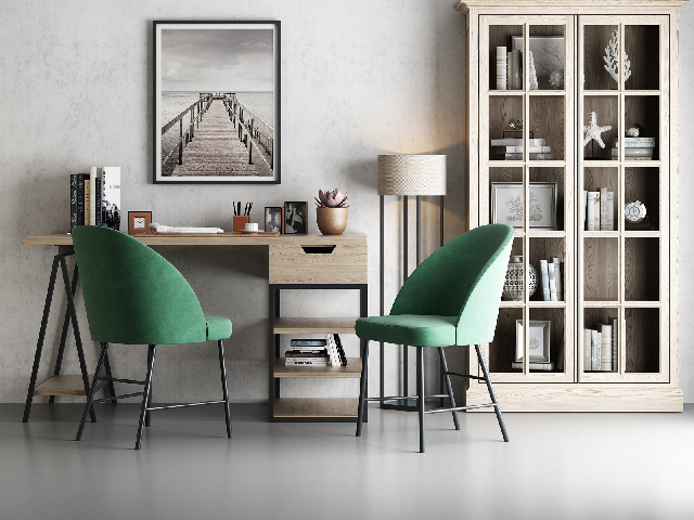 Modern Desk & Chair Set