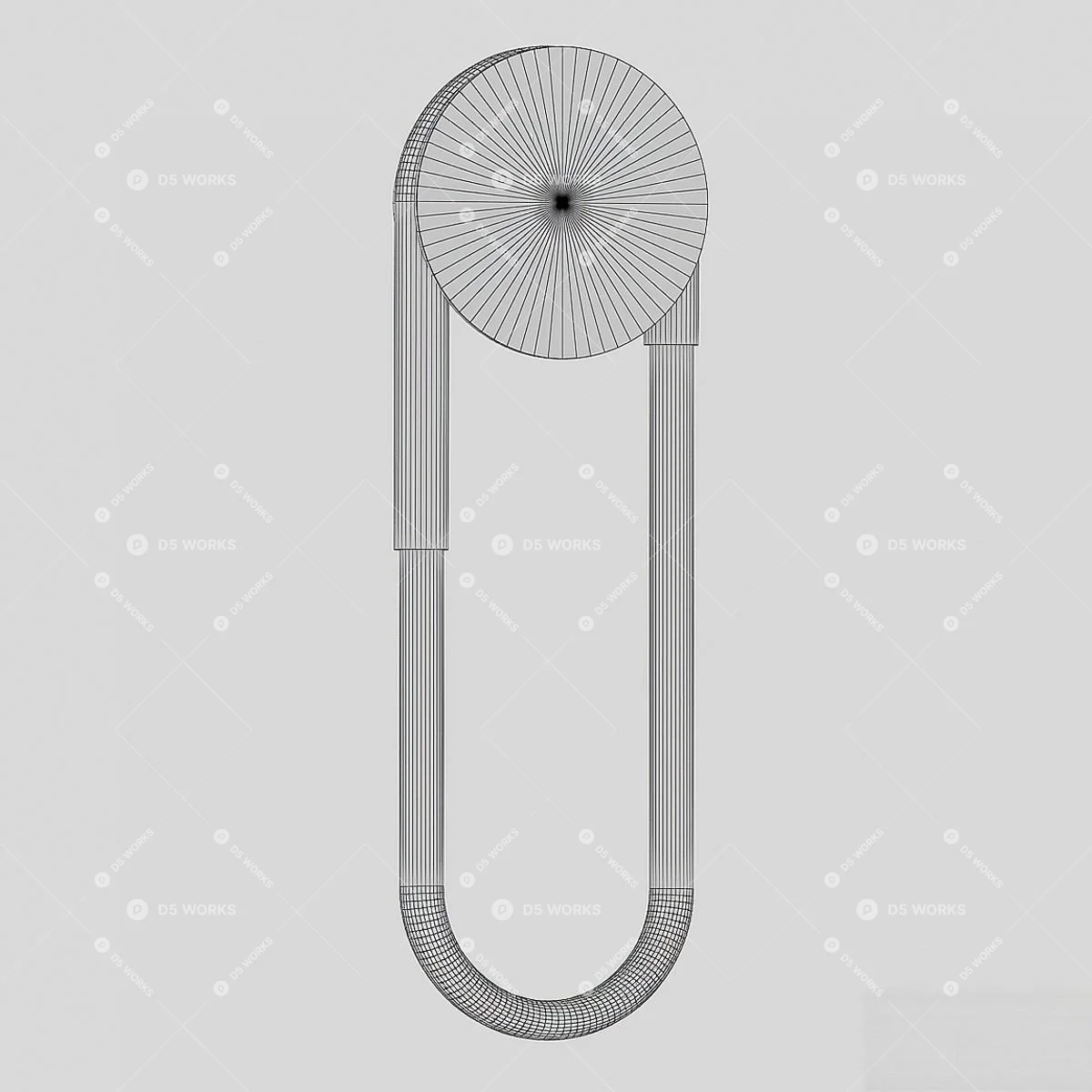 Wall Lamp 3d model thumbnail 2