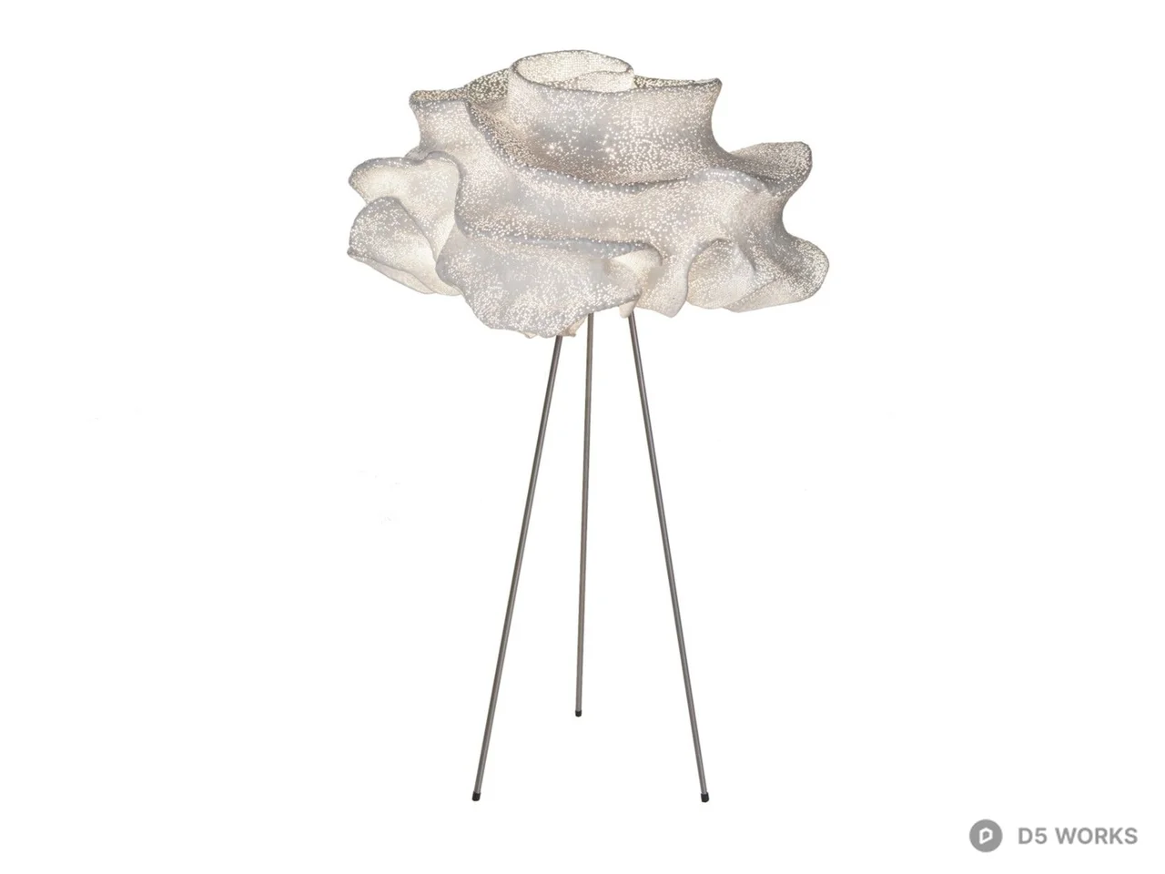 Organic Sculptural Floor Lamp 3d model - Image 1