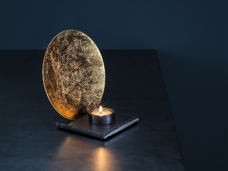 Modern Candle & Holder