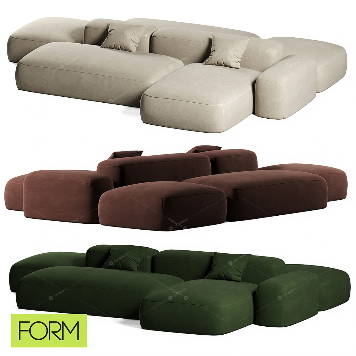 Sofas 3D Models