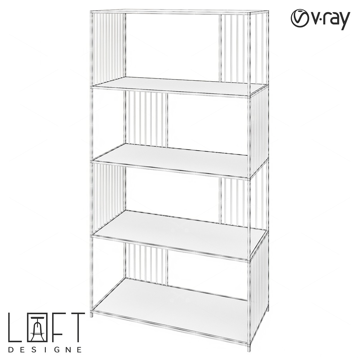 Shelves 3D Models 2