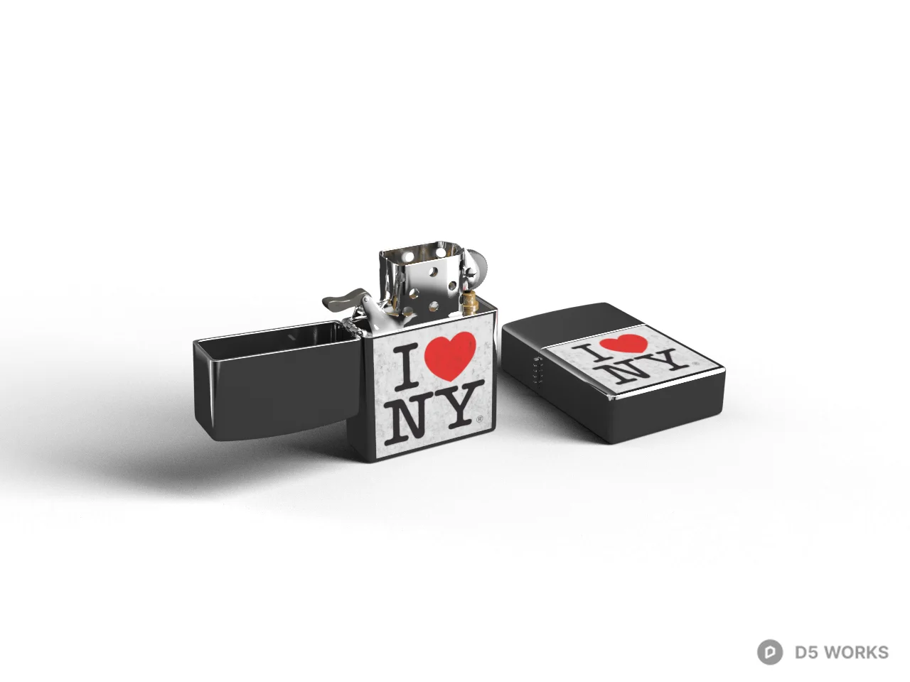 Lighter 3d model - Image 1