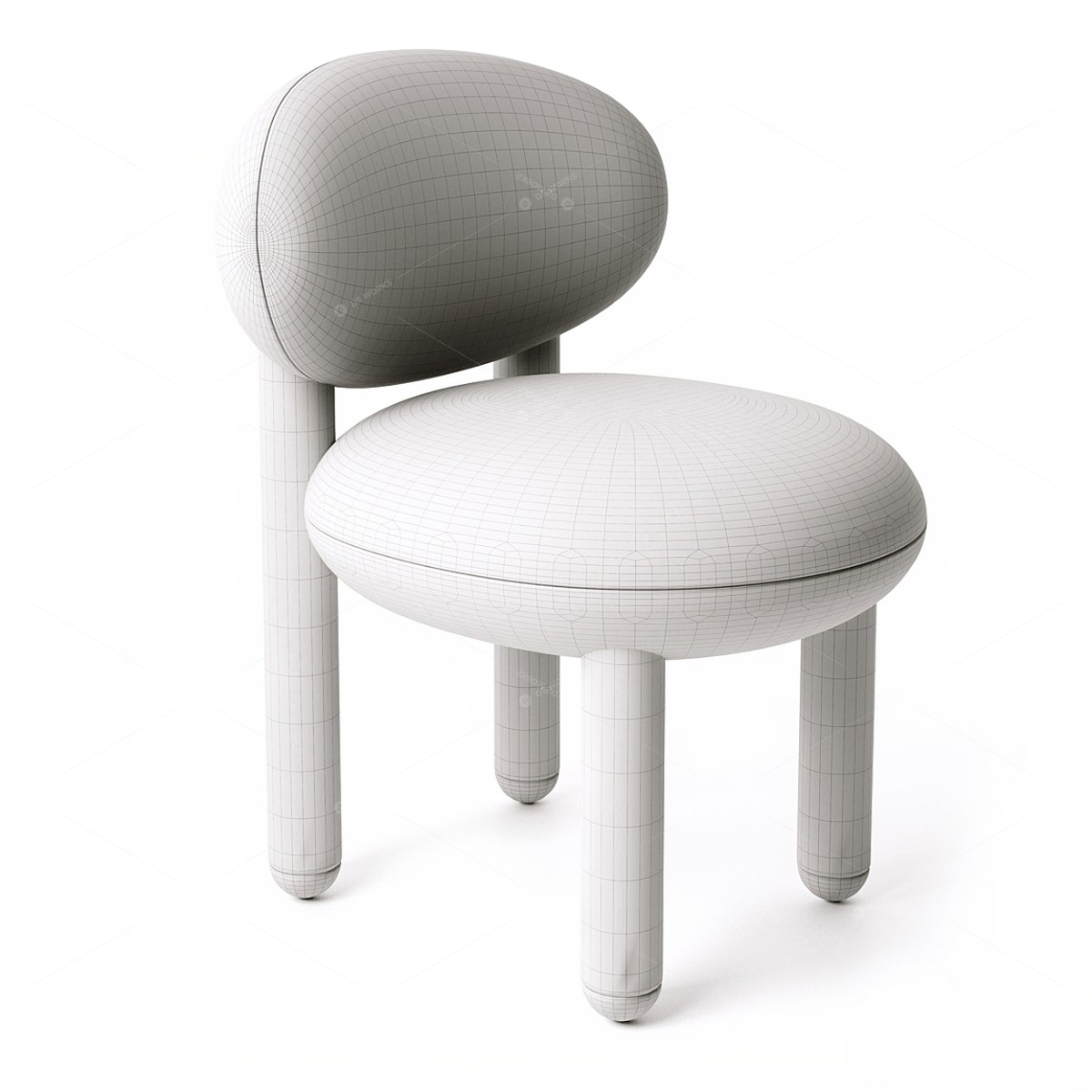 Chairs 3D Models 6