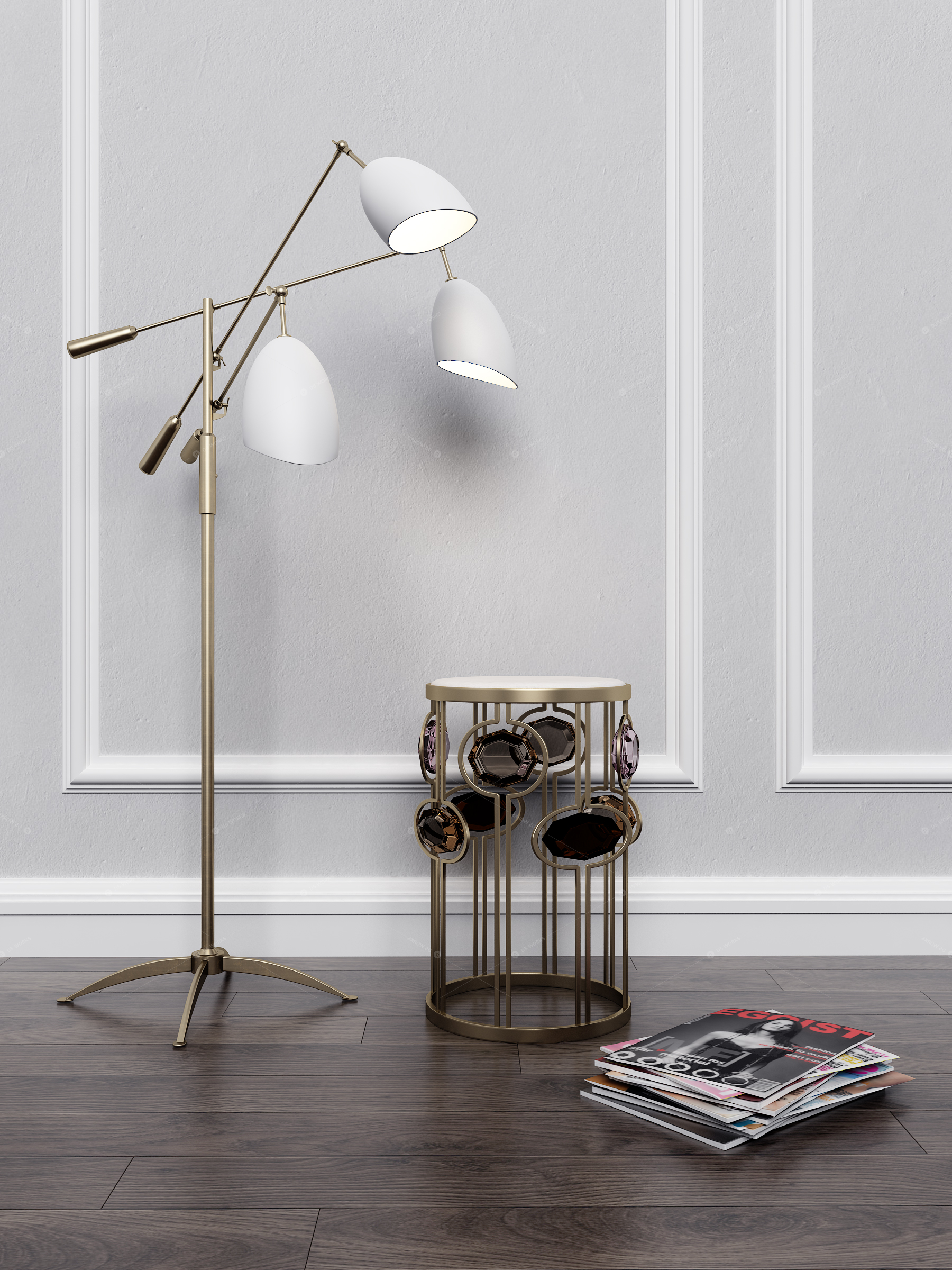 Floor Lamps 3D Models