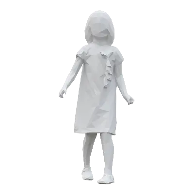 Lowpoly Character 13 3d model