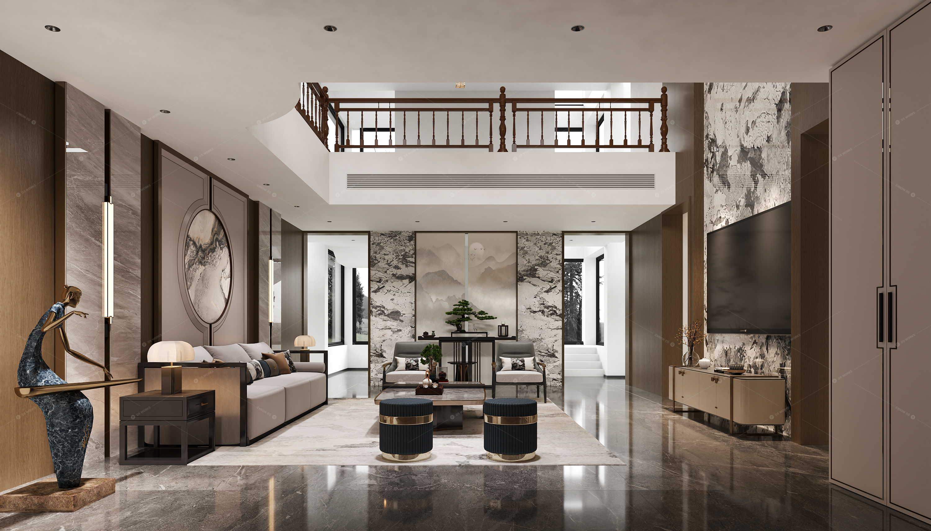 Living Rooms 3D Models 2
