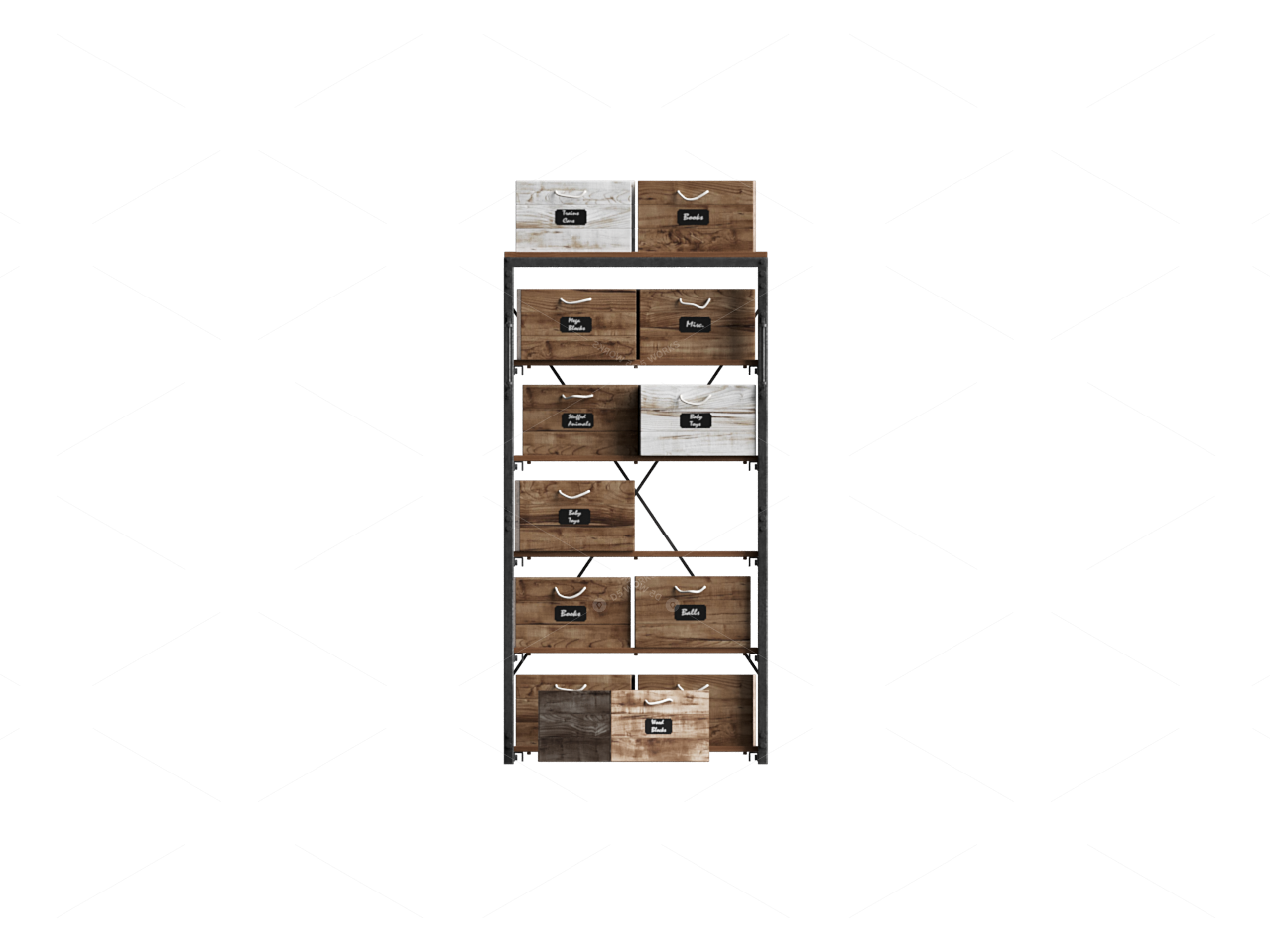 Shelves 3D Models 2