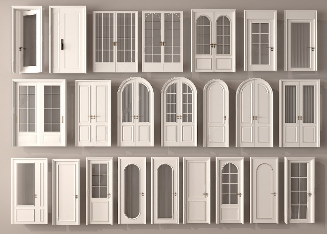 Creamy Door Set