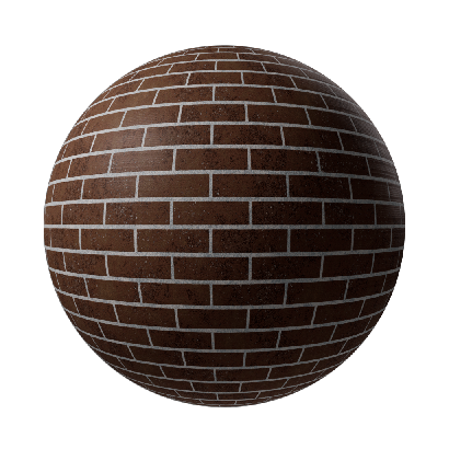 Wall Tile Deep brick red walls