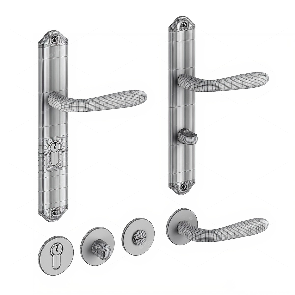 Faucet Handles 3D Models 2