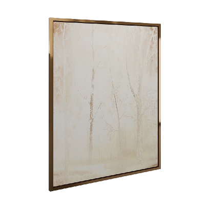 Paintings Yellow Metal Frame Hanging Picture 06 