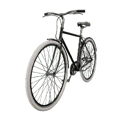 Black Bicycle 3d model