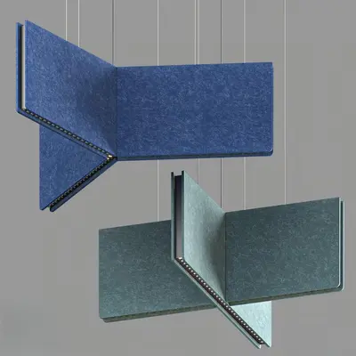 Minimalist Geometric Pendant Light 3d model