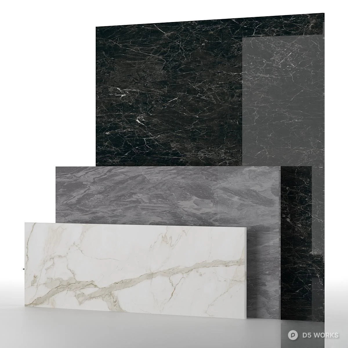 Marble Stone Slabs 3d model - Image 1