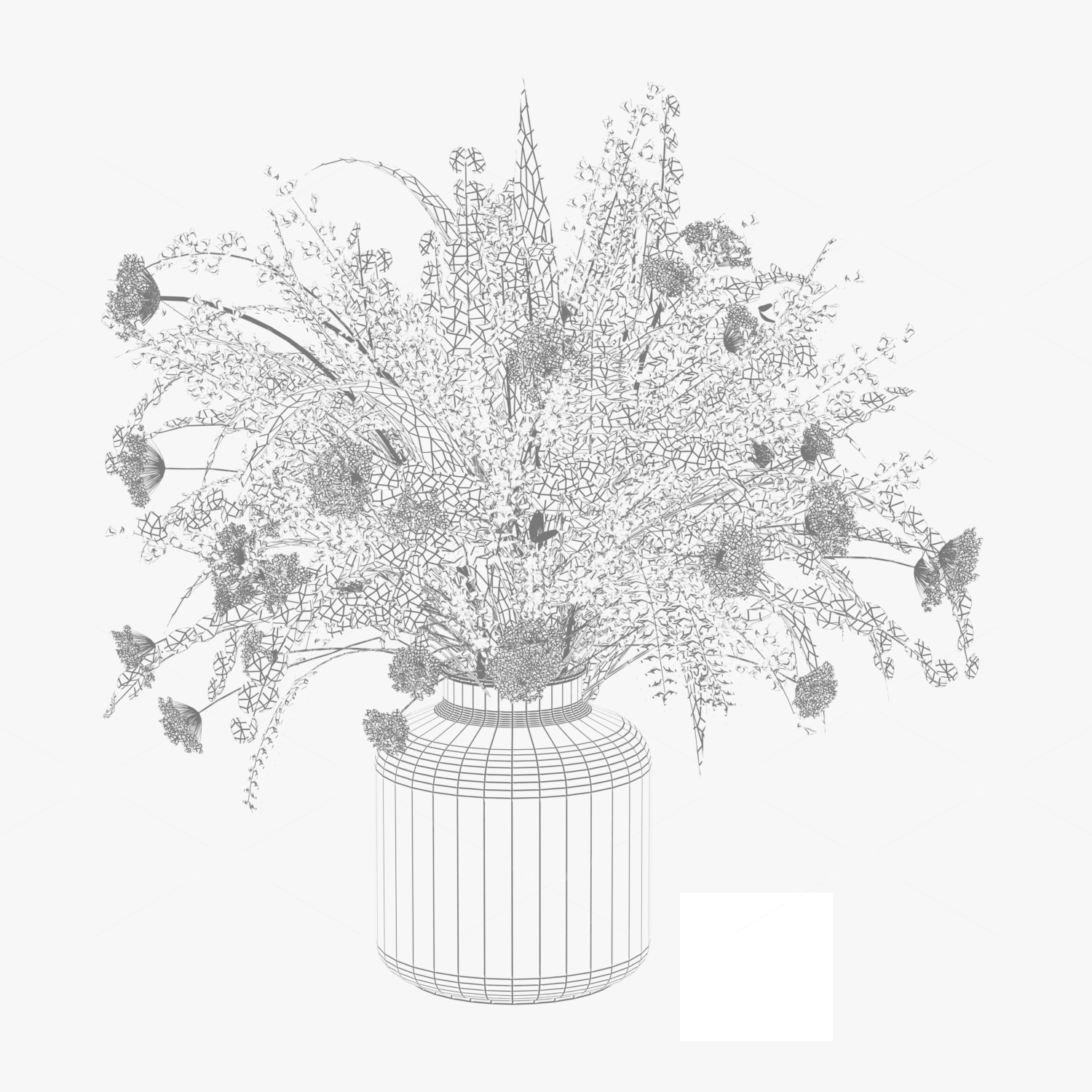 Vases & Floral Arrangements 3D Models 2