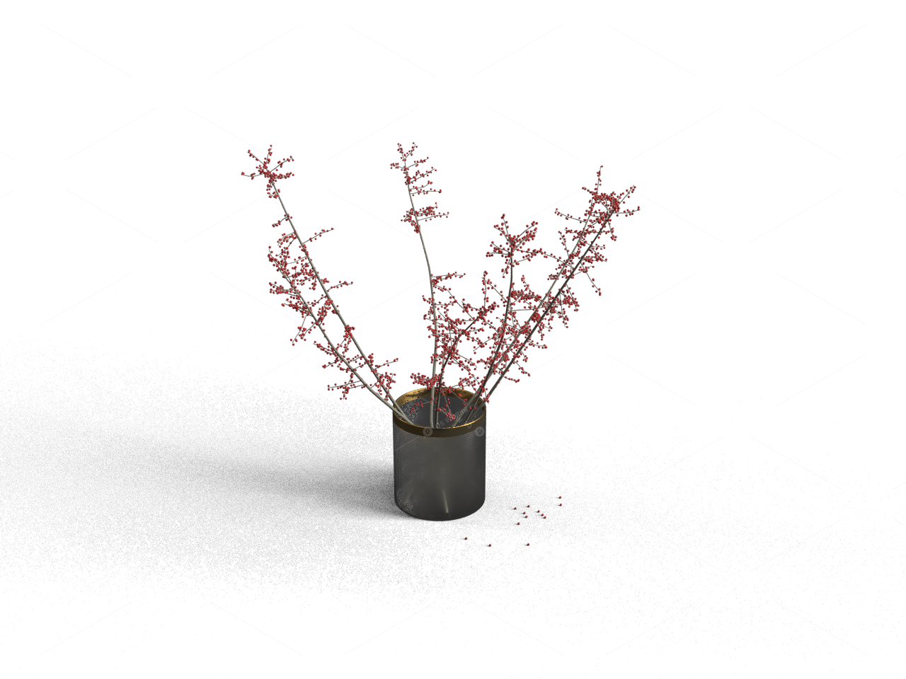Vases & Floral Arrangements 3D Models