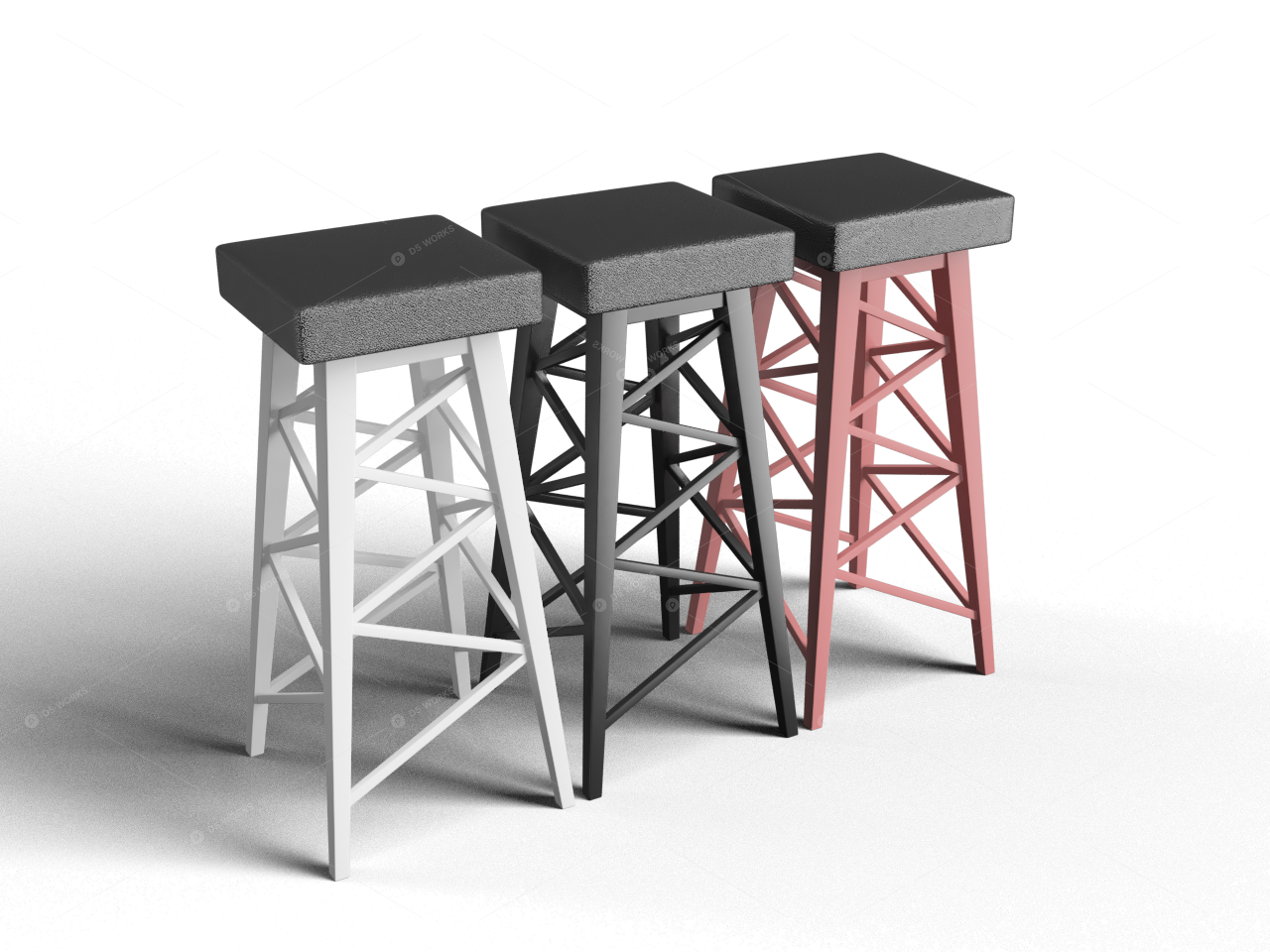 Stools 3D Models