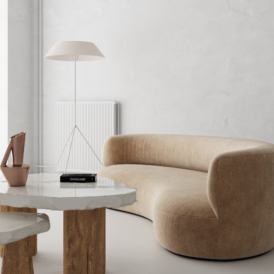 Modern Irregular-shaped Sofa