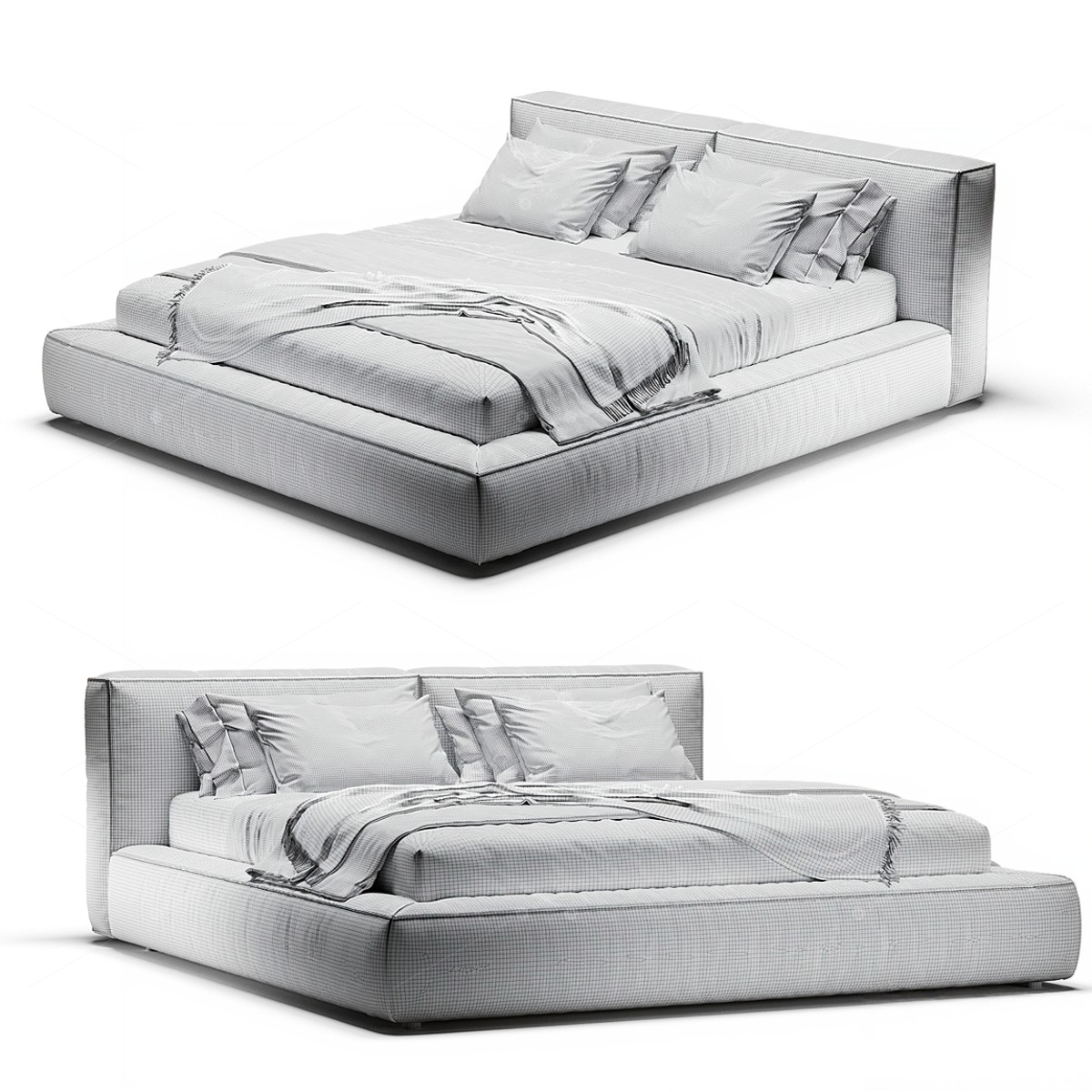 Beds 3D Models 6