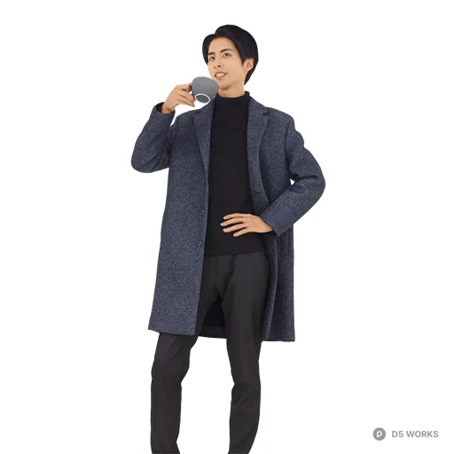 Business man 48 3d model - Image 1
