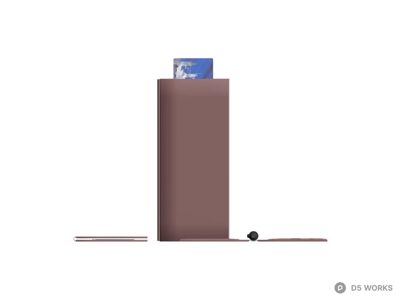 Minimalist TV Cabinet 3d model - Image 1