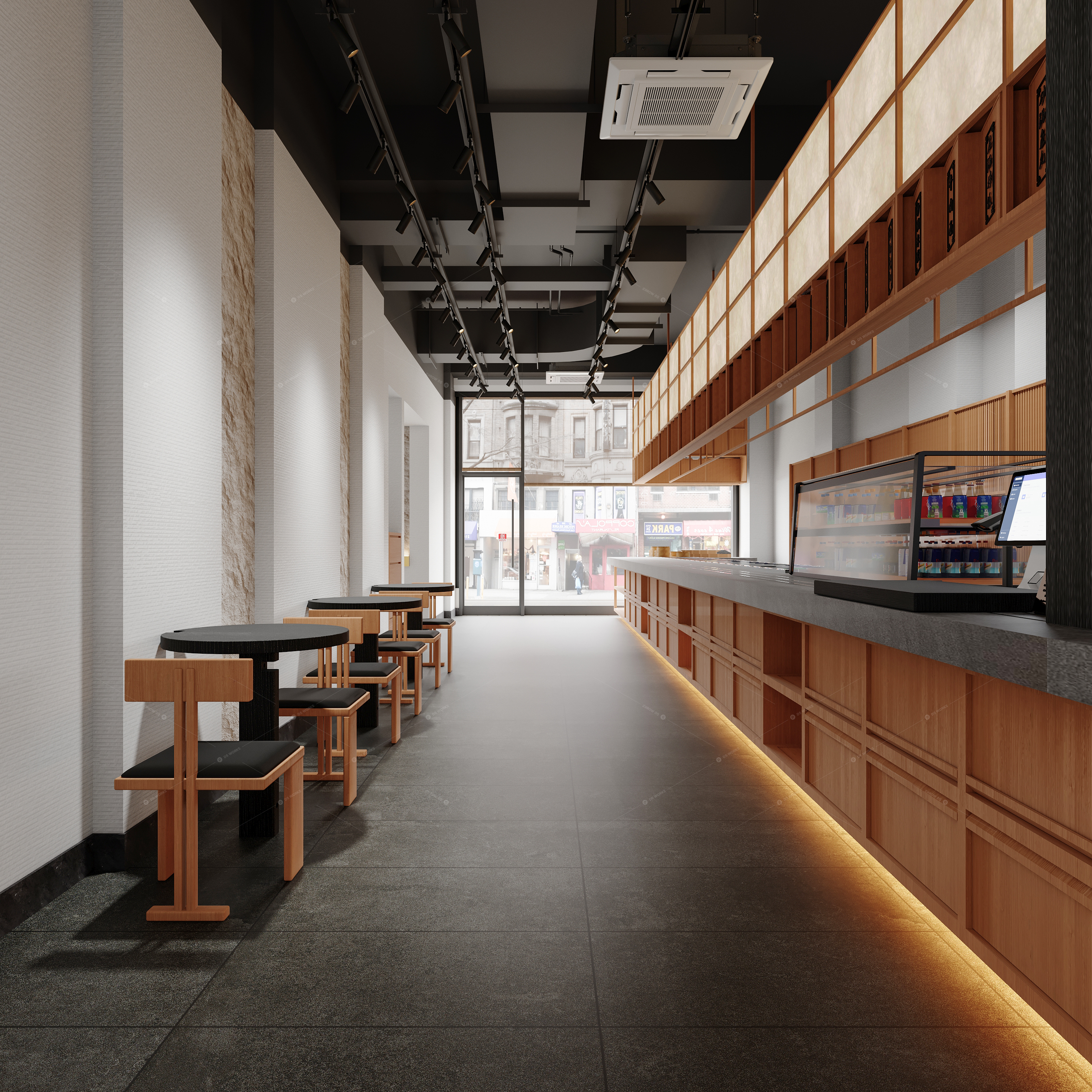 Restaurant Spaces 3D Models 4