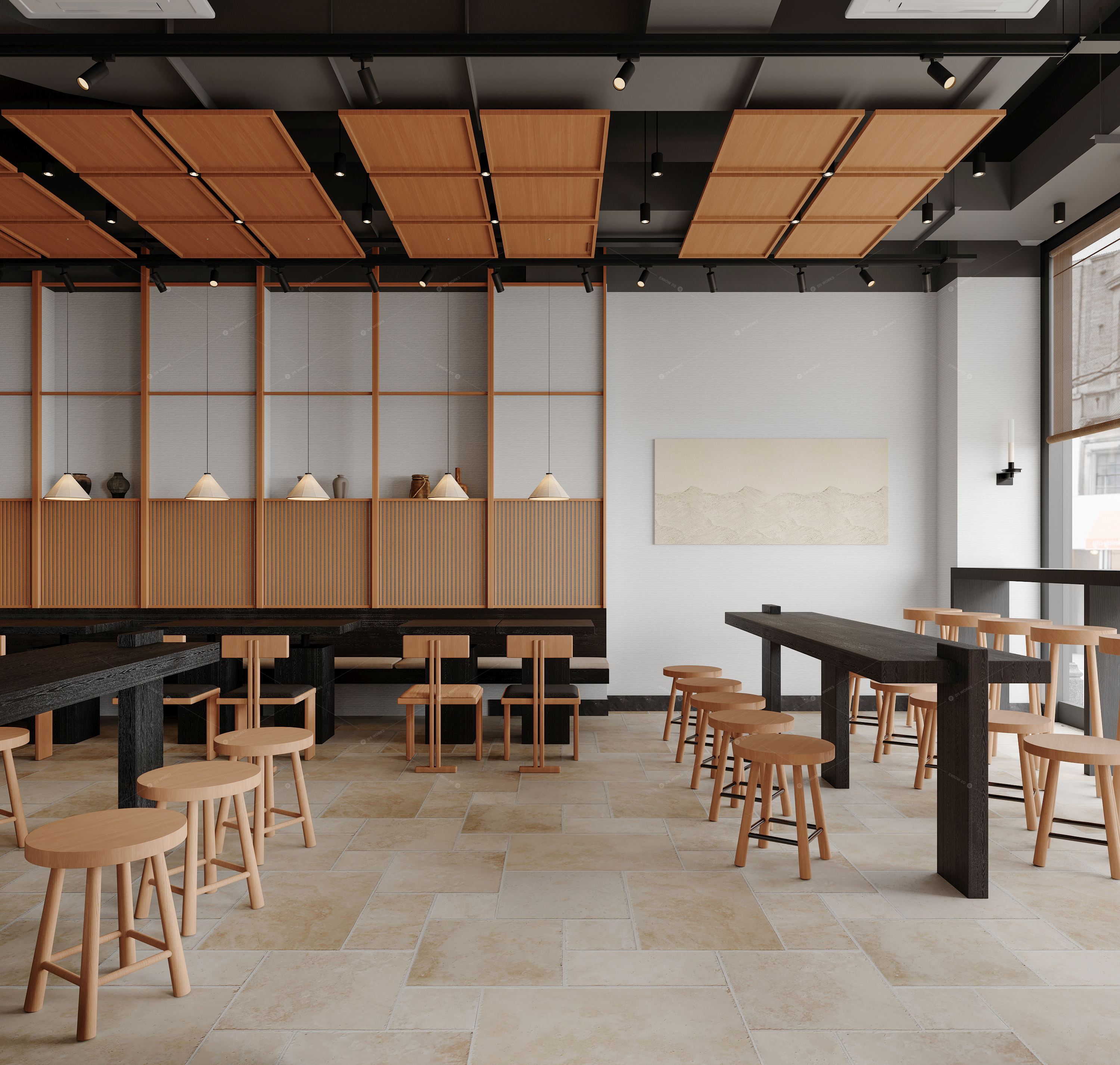 Restaurant Spaces 3D Models 5