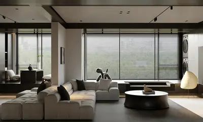 Modern Home Living Room 3d model