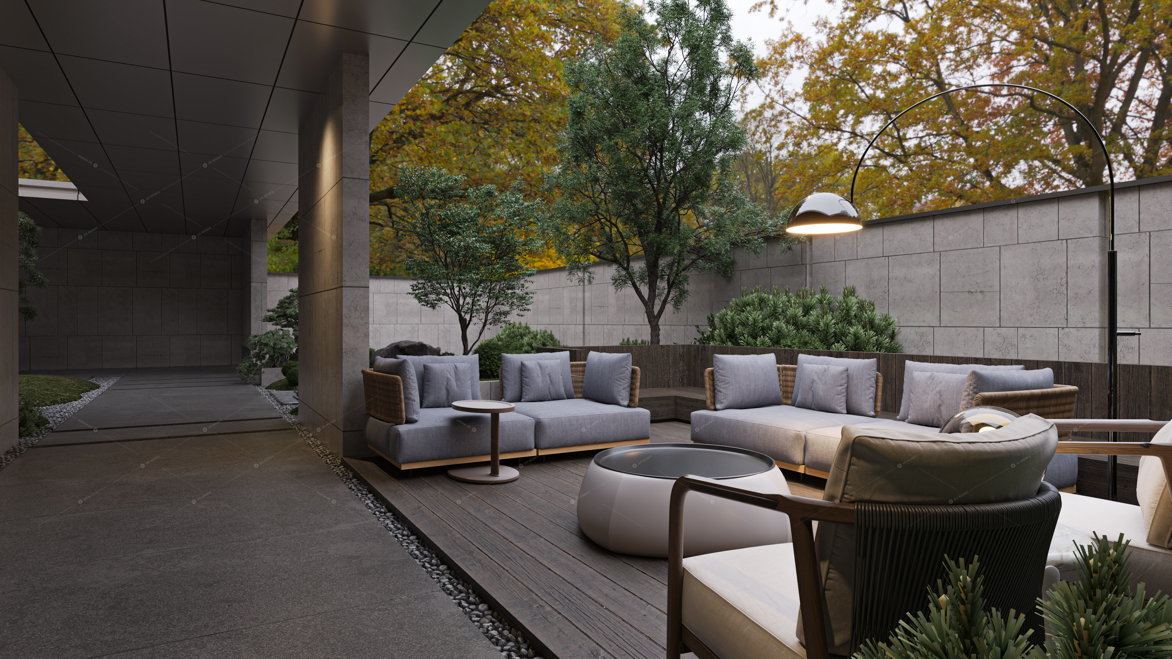 Gardens & Balconies 3D Models 3