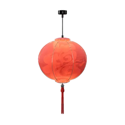 Chide Red Lantern 3d model