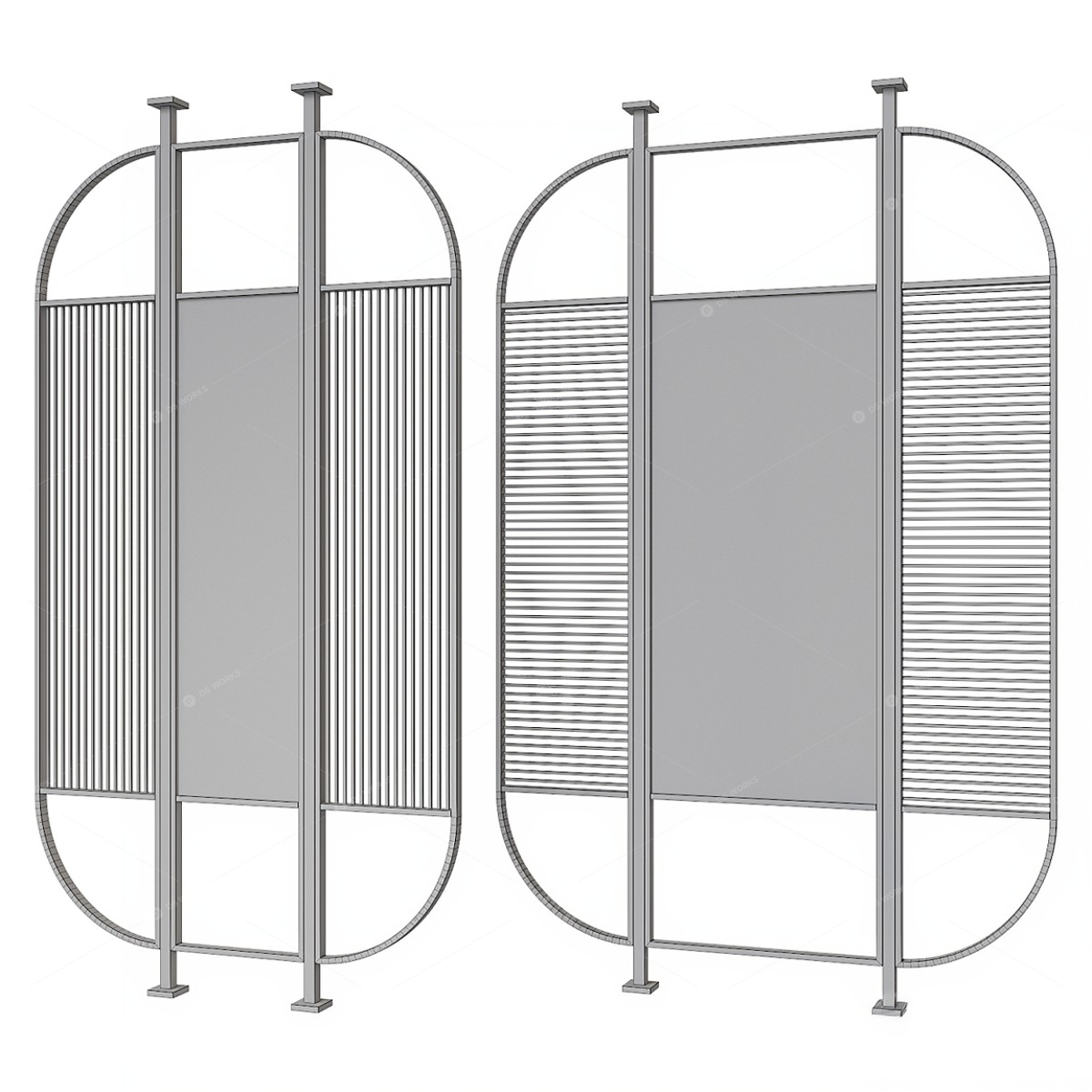 Decorative Mirrors 3D Models 2
